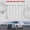 imageFloor Mats Cargo Liner for Chevy Blazer 20192024 2025 Gas Only Not for EV ampamp Trailblazer All Weather TPE Custom Fit Car Mats Protection AntiSlip Floor Liners Full Set Truck Mats