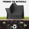 imageFloor Mats Cargo Liner for Chevy Blazer 20192024 2025 Gas Only Not for EV ampamp Trailblazer All Weather TPE Custom Fit Car Mats Protection AntiSlip Floor Liners Full Set Truck Mats
