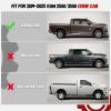 imageFloor Mats Fit for 20192024 2025 Ram 25003500 Crew Cab wBucket Seats Not for PTO KIT Models All Weather TPE Car Mats for Dodge RAM Guard AccessoriesNonSlip Liners NOT Mega Cab