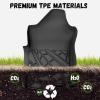 imageFloor Mats Fit for 20192024 2025 Ram 25003500 Crew Cab wBucket Seats Not for PTO KIT Models All Weather TPE Car Mats for Dodge RAM Guard AccessoriesNonSlip Liners NOT Mega Cab