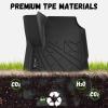 imageFloor Mats for Chevy EquinoxGMC Terrain 20182024 Not fit EV Models All Weather TPE Protection Floor Liners Accessories 1st ampamp 2nd Row ampamp Cargo LinerFor GMC Terrain  Chevy Equinox  20182024  1st  2nd Row  Cargo Liner