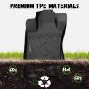 imageFloor Mats for Jeep Grand Cherokee L 20212025 Only for 6Seater wo 2nd Row Center Console All Weather TPE Protection Floor Liners Cargo Mat AccessoriesFor Jeep Compass  20172025  1st  2nd Row  Cargo