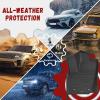imageFloor Mats for Toyota Tacoma 20052015 Double Cab Only Fit Automatic Custom Fit AllWeather TPE Floor Liners Front ampamp 2nd Row Mat for Tacoma Car AccessoriesFor Toyota Tacoma Double Cab  20242026  1st  2nd Row