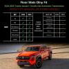 imageFloor Mats for Toyota Tacoma 20052015 Double Cab Only Fit Automatic Custom Fit AllWeather TPE Floor Liners Front ampamp 2nd Row Mat for Tacoma Car AccessoriesFor Toyota Tacoma Double Cab  20242026  1st  2nd Row