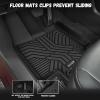imageFloor Mats for Toyota Tacoma 20052015 Double Cab Only Fit Automatic Custom Fit AllWeather TPE Floor Liners Front ampamp 2nd Row Mat for Tacoma Car AccessoriesFor Toyota Highlander  20202025  Full Set