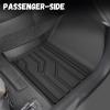 imageFloor Mats for Toyota Tacoma 20052015 Double Cab Only Fit Automatic Custom Fit AllWeather TPE Floor Liners Front ampamp 2nd Row Mat for Tacoma Car AccessoriesFor Toyota Corolla Sedan  20192025  1st  2nd Row