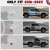 imageFloor Mats for Toyota Tacoma 20052015 Double Cab Only Fit Automatic Custom Fit AllWeather TPE Floor Liners Front ampamp 2nd Row Mat for Tacoma Car AccessoriesFor Toyota Tacoma Double Cab  20162023  1st  2nd Row