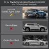 imageFloor Mats for Toyota Tacoma 20052015 Double Cab Only Fit Automatic Custom Fit AllWeather TPE Floor Liners Front ampamp 2nd Row Mat for Tacoma Car AccessoriesFor Toyota Corolla Sedan  20192025  1st  2nd Row
