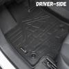 imageFloor Mats for Toyota Tacoma 20052015 Double Cab Only Fit Automatic Custom Fit AllWeather TPE Floor Liners Front ampamp 2nd Row Mat for Tacoma Car AccessoriesFor Toyota RAV4  20192025  Floor Mats  Cargo Liner
