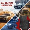 imageFloor Mats for Toyota Tacoma 20052015 Double Cab Only Fit Automatic Custom Fit AllWeather TPE Floor Liners Front ampamp 2nd Row Mat for Tacoma Car AccessoriesFor Toyota RAV4  20192025  Floor Mats  Cargo Liner