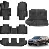 imageFloor Mats for Toyota Tacoma 20052015 Double Cab Only Fit Automatic Custom Fit AllWeather TPE Floor Liners Front ampamp 2nd Row Mat for Tacoma Car AccessoriesFor Toyota Highlander  20202025  Full Set