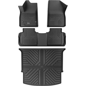 imageFloor Mats Cargo Liner for Chevy Blazer 20192024 2025 Gas Only Not for EV ampamp Trailblazer All Weather TPE Custom Fit Car Mats Protection AntiSlip Floor Liners Full Set Truck Mats