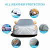 imageCar Cover 6 Layers Waterproof All Weather for Automobiles Outdoor Full Exterior Cover Rain Sun UV Protection with PEVA Material Easy Put on with Zipper Universal Fit for Sedan 194206 inch