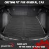 imageFloor Mats for Honda CRV 20232026 Include Gas ampamp Hybrid All Weather TPE Protection Floor Liners Accessories 1st ampamp 2nd RowFor Honda CRV  20232026  1st  2nd Row  Cargo Liner
