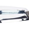 imageHood Scoop with Light Bar Front Upper Grille Hood Bulge Molding Compatible with 20142021 Toyota Tundra Replacement for 761800C030 TO1231102 Chrome with Light Bar
