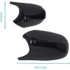 imageM3 Style Glossy Black Side Mirror Cover Caps Casing For BMW E90 E91 E92 E93 LCI
