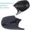 imageM3 Style Glossy Black Side Mirror Cover Caps Casing For BMW E90 E91 E92 E93 LCI