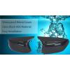 imageRear View Side Mirror Cover Caps Compatible with 20142022 Infiniti Q50 Q60 Q70 Left and Right Black Carbon fiber