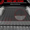 imageTruck Bed Mat Fit 20192025 2026 Chevy Silverado 1500ampampGMC Sierra 1500 Only Fit 58 ft Short BedNot 556882 Bed Custom Fit All Weather TPE Car Accessories Floor Mat Trunk Mat