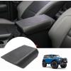 imageCenter Console Armrest Cover Compatible with Ford Bronco Accessories 2021 2022 4 Door and 2 Door Scratch Resistance Center Console Arm Rest Pad Cushion Automotive Interior Accessories