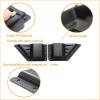 imageFront Door Storage Pocket Organizer Box Compatible with Ford Bronco 4 Door and 2 Door Cup Holder Pocket Door Side Insert Organizer Black 2PCS