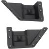 imageFront Door Storage Pocket Organizer Box Compatible with Ford Bronco 4 Door and 2 Door Cup Holder Pocket Door Side Insert Organizer Black 2PCS