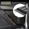 imageFront Door Storage Pocket Organizer Box Compatible with Ford Bronco 4 Door and 2 Door Cup Holder Pocket Door Side Insert Organizer Black 2PCS