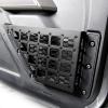 imageFront Door Storage Pocket Organizer Box Compatible with Ford Bronco 4 Door and 2 Door Metal Pocket Door Side Molle Panels Insert Organizer Black 2PCS