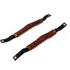imageRoll Bar Grab Handles Compatible with 20212022 Ford Bronco Accessories Grab Paracord Grip Handle 2 Pack Orange