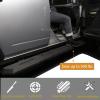 imageRunning Boards Side Steps Plates Nerf Bar Compatible with 2021 2022 2023 Ford Bronco 4 Door Black Off Road Accessories