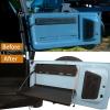 imageTailgate Table Foldable Cargo Shelf Storage Fit for 20212022 Ford Bronco Accessories 24 Door Rear Door Cargo Luggage Holder Carrier