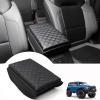 imageCenter Console Armrest Cover for Ford Bronco Accessories 2021 2022 24doorWaterproof Middle Console Center Pad Cover for Prevent Pets ScratchesNot for Bronco SportPU leather