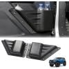 imageFront Door Storage Pocket Organizer Box Compatible with Ford Bronco 4 Door and 2 Door Cup Holder Pocket Door Side Insert Organizer Black 2PCS
