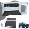 imageTailgate Table Foldable Cargo Shelf Storage Fit for 20212022 Ford Bronco Accessories 24 Door Rear Door Cargo Luggage Holder Carrier