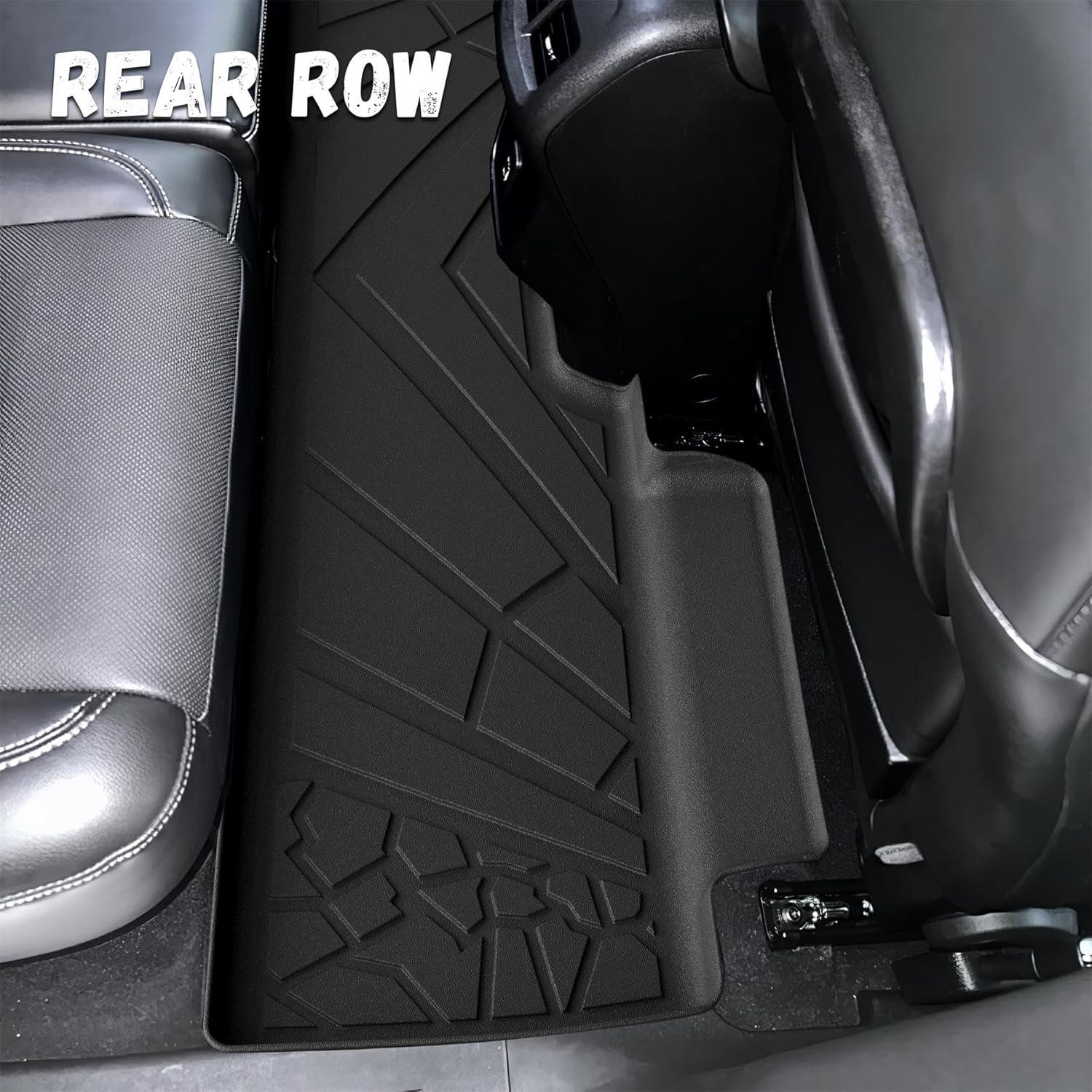 imageFloor Mats for Chevy ColoradoGMC Canyon 2023 2024 2025 2026 Crew Cab All Weather TPE Protection Floor Liners Accessories 1st ampamp 2nd RowFor GMC Terrain  Chevy Equinox  20182024  1st  2nd Row  Cargo Liner