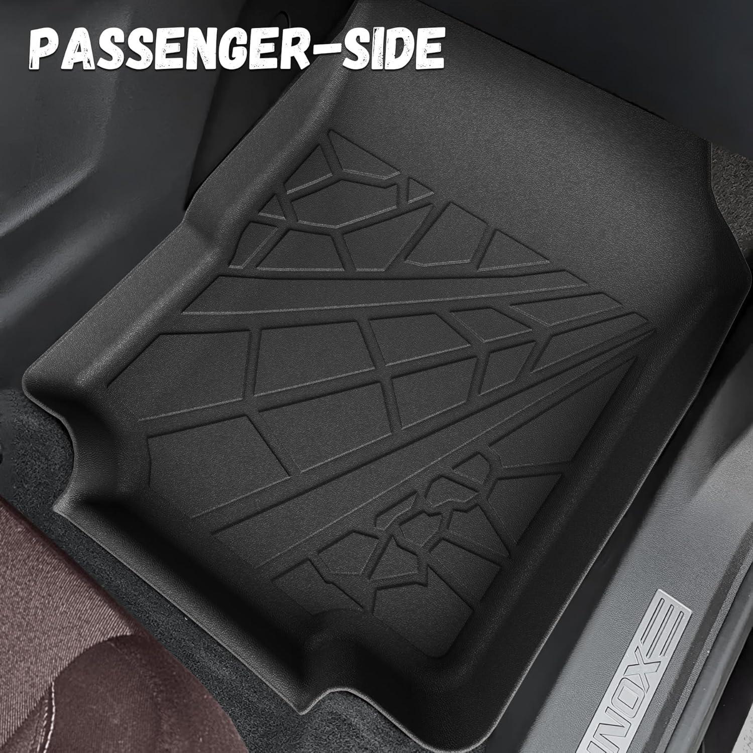 imageFloor Mats for Chevy ColoradoGMC Canyon 2023 2024 2025 2026 Crew Cab All Weather TPE Protection Floor Liners Accessories 1st ampamp 2nd RowFor GMC Terrain  Chevy Equinox  20182024  1st  2nd Row  Cargo Liner