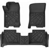 imageFloor Mats for Chevy ColoradoGMC Canyon 2023 2024 2025 2026 Crew Cab All Weather TPE Protection Floor Liners Accessories 1st ampamp 2nd RowFor GMC Canyon  Chevy Colorado  20232026  1st  2nd Row